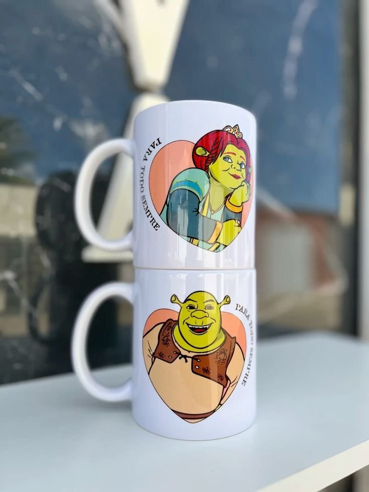 Tazas cerámica parejas
