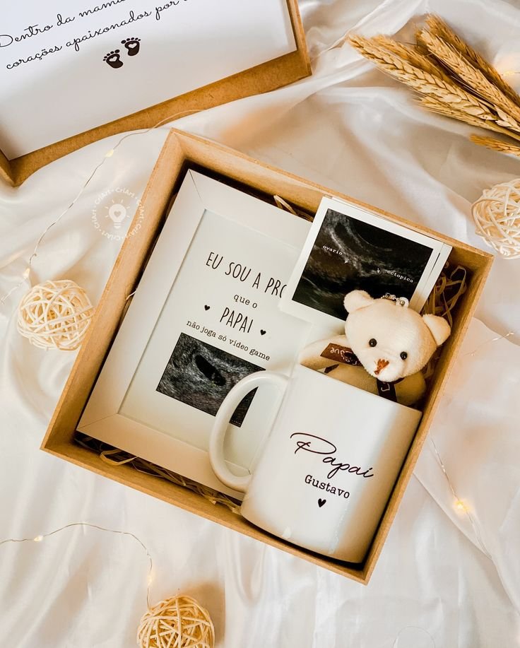 Combo taza + polaroid + mini peluche