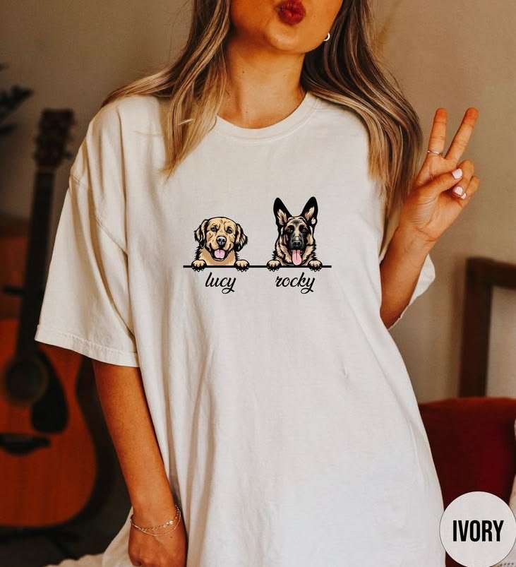 Remera oversize mascota
