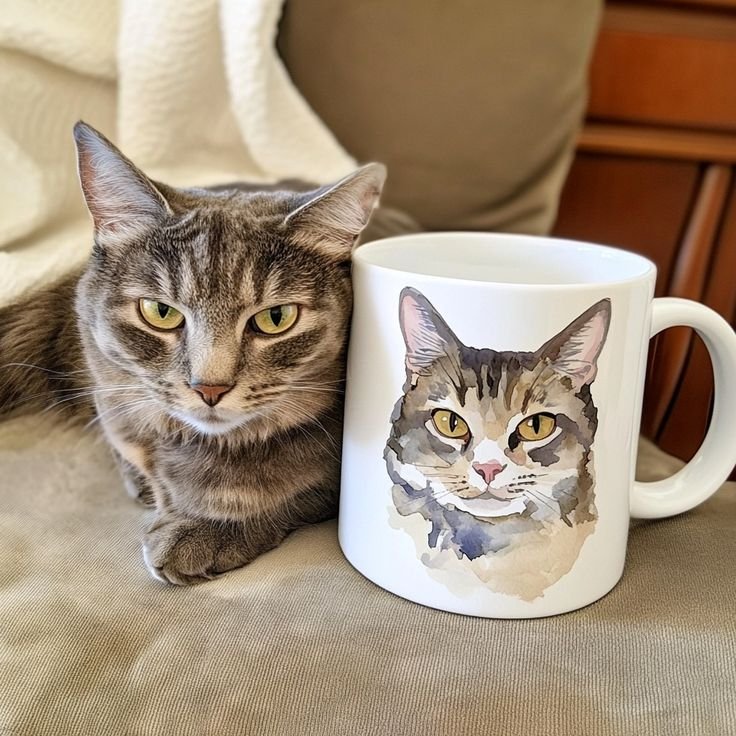 Taza mascota personalizada