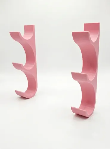 Porta Rollos De Vinilos Rosa